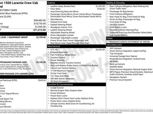 Used 2024 RAM 1500 Laramie AWD/4WD image 2