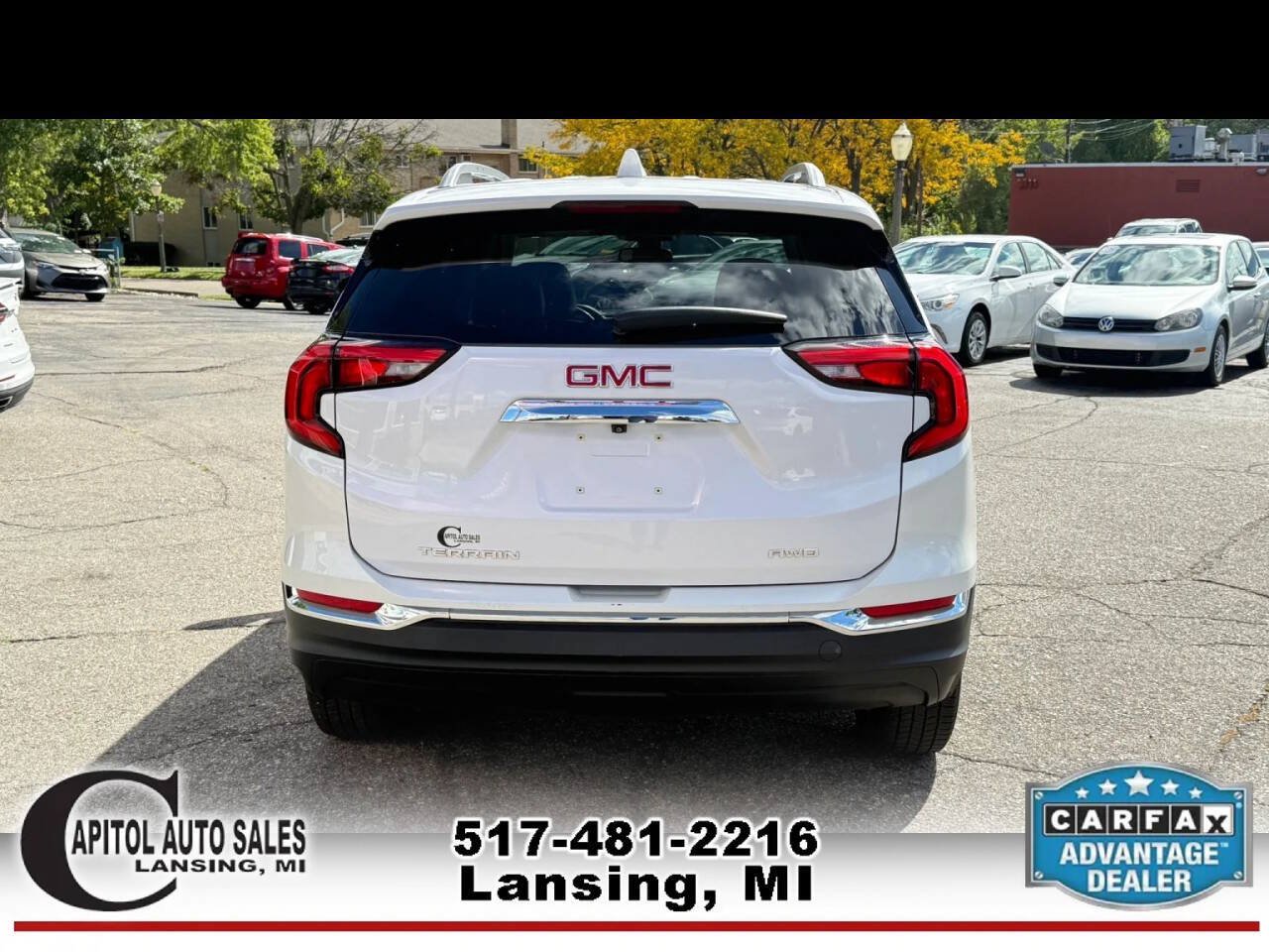 Used 2021 GMC Terrain SLT w/ Infotainment Package II AWD/4WD image 7