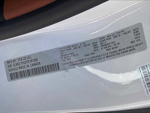 New 2026 Chrysler Pacifica Pinnacle image 20