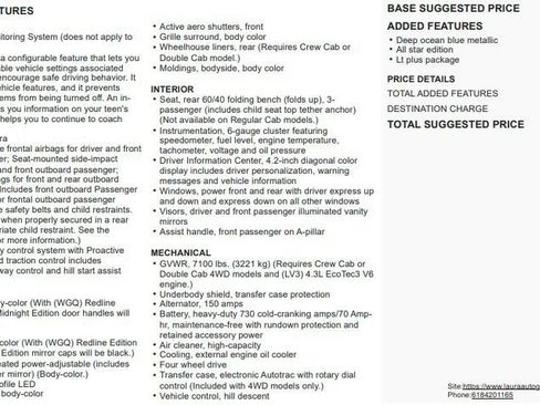 Used 2017 Chevrolet Silverado 1500 LT w/ All Star Edition image 2