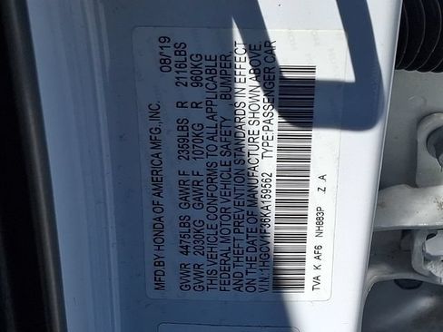 Used 2019 Honda Accord Sport image 27