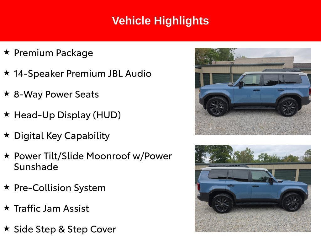Certified 2025 Toyota Land Cruiser w/ Premium Package AWD/4WD image 5
