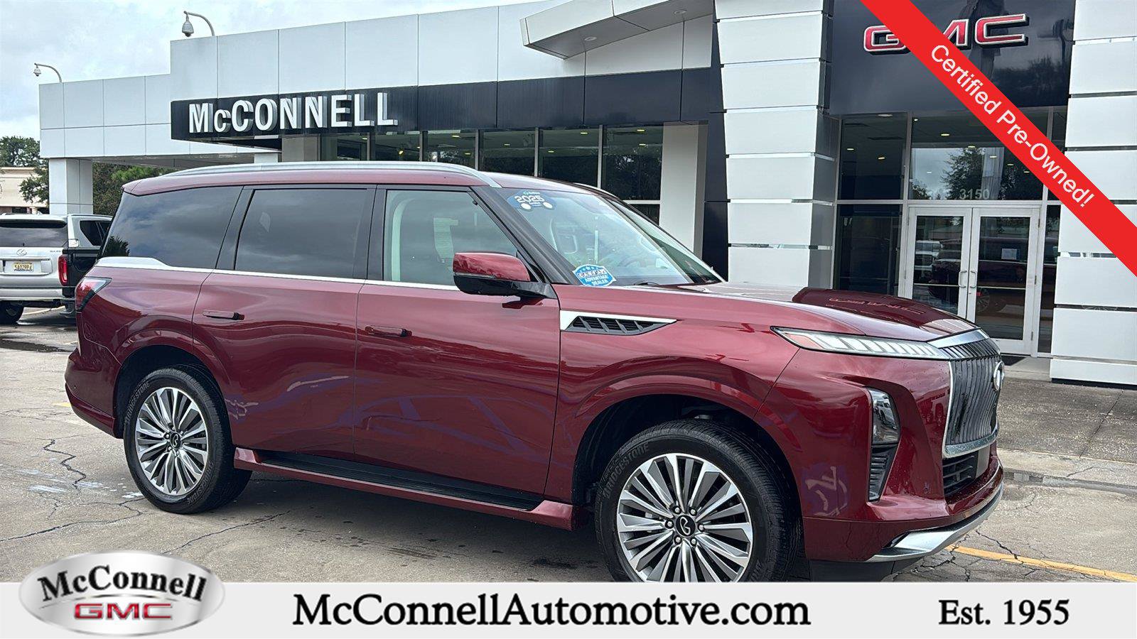 Used 2025 INFINITI QX80 Luxe RWD image 1