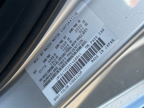Used 2016 MAZDA MAZDA6 Touring FWD image 32