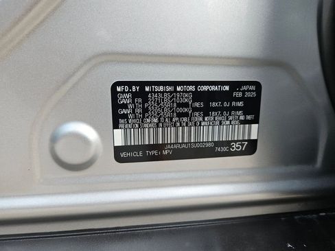 Used 2025 Mitsubishi Outlander Sport SE AWD/4WD image 30