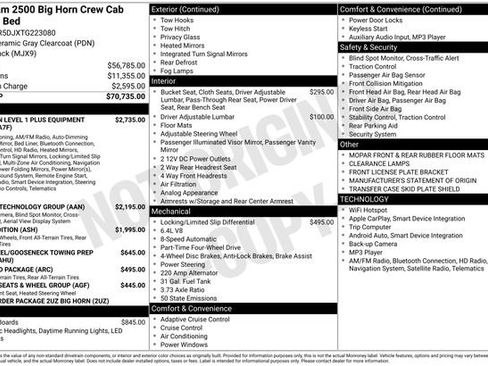 Used 2026 RAM 2500 Big Horn image 6