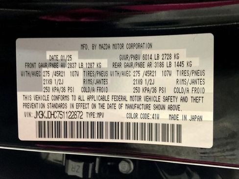 Used 2025 MAZDA CX-70 3.3 Turbo S w/ Premium Package image 44