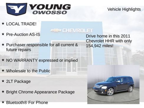 Used 2011 Chevrolet HHR LT w/ LT Preferred Equipment Group image 7