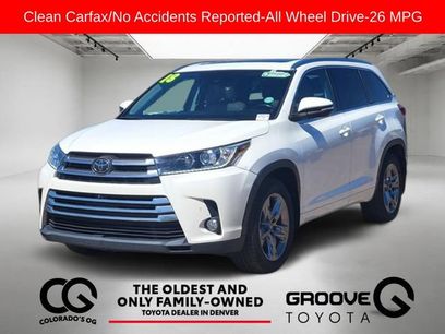 Used 2018 Toyota Highlander Limited Platinum