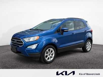 Used 2020 Ford EcoSport SE w/ SE Convenience Package
