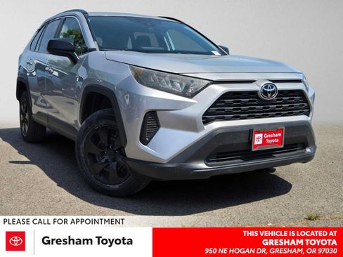 Certified 2021 Toyota RAV4 LE AWD/4WD image 1