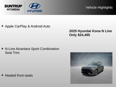 Used 2025 Hyundai Kona N Line FWD image 16