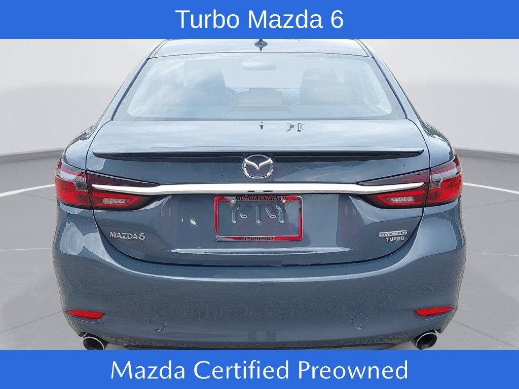 Certified 2021 MAZDA MAZDA6 Carbon Edition FWD image 6