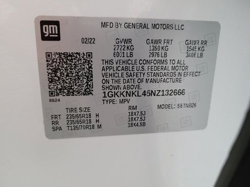 Used 2022 GMC Acadia SLE FWD image 33