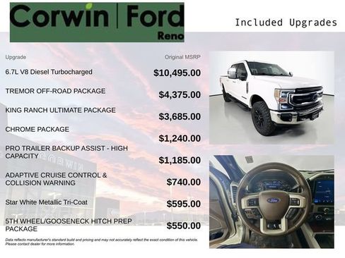 Certified 2022 Ford F250 King Ranch w/ Tremor Off-Road Package AWD/4WD image 3