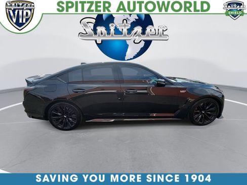 Used 2024 Cadillac CT5 V Blackwing w/ LPO, Red Accent Package RWD image 1