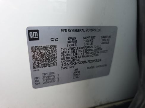 Certified 2022 Chevrolet Tahoe Z71 w/ Luxury Package image 37