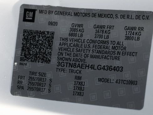 Used 2020 GMC Sierra 1500 2WD Regular Cab w/ Fleet Convenience Package image 41