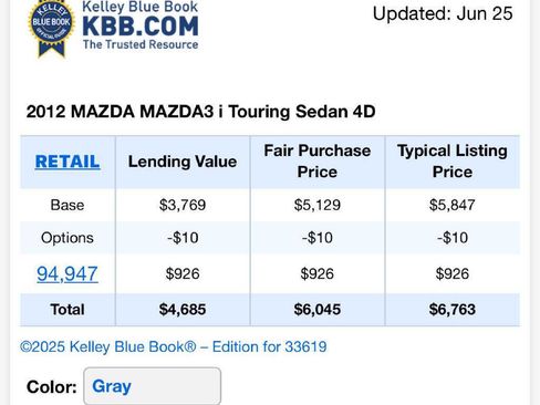 Used 2012 MAZDA MAZDA3 i Touring image 19