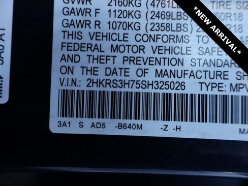 Certified 2025 Honda CR-V EX-L image 35