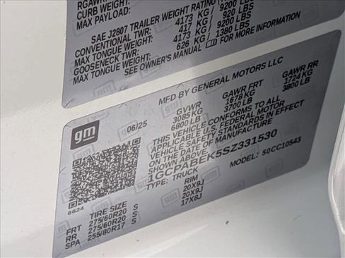 New 2025 Chevrolet Silverado 1500 Custom image 16