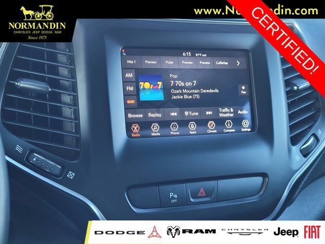 Certified 2020 Jeep Cherokee Latitude Plus FWD image 9