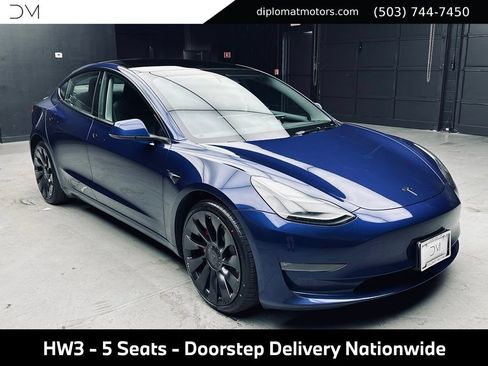 Used 2023 Tesla Model 3 Performance AWD/4WD image 8