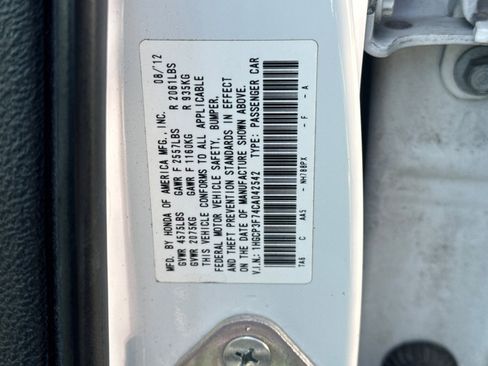 Used 2012 Honda Accord EX image 20