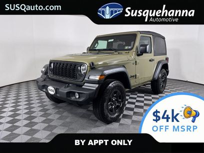 New 2025 Jeep Wrangler Sport