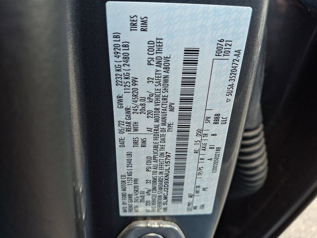 Certified 2022 Lincoln Corsair Reserve w/ Equipment Group 201A AWD/4WD image 27