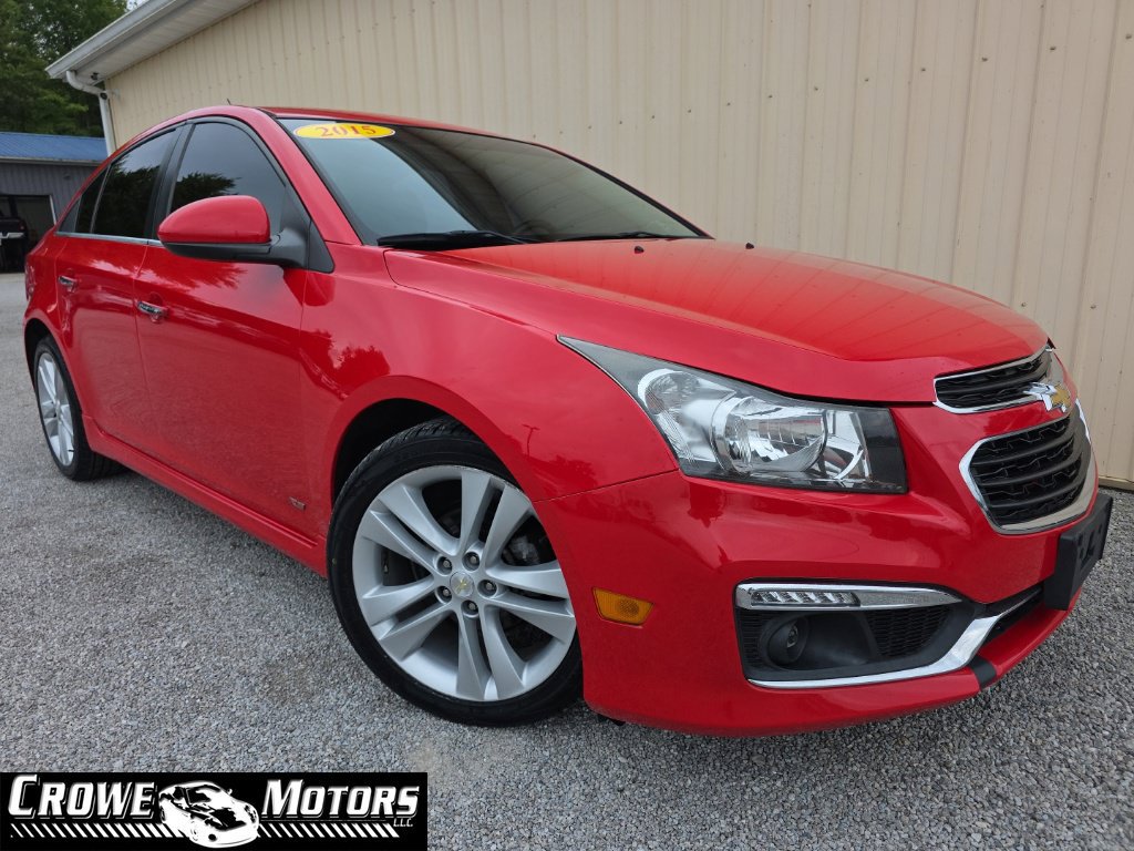 Used 2015 Chevrolet Cruze LTZ w/ Sun, Sound and Sport Package FWD image 1