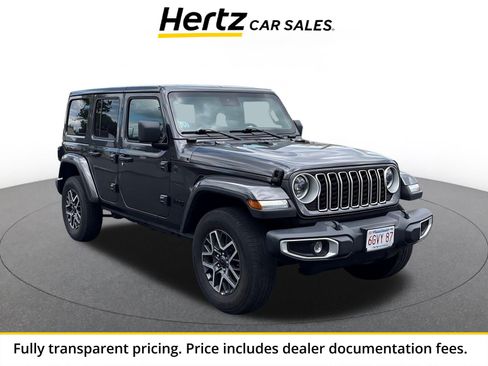 Used 2025 Jeep Wrangler Unlimited Sahara AWD/4WD image 1