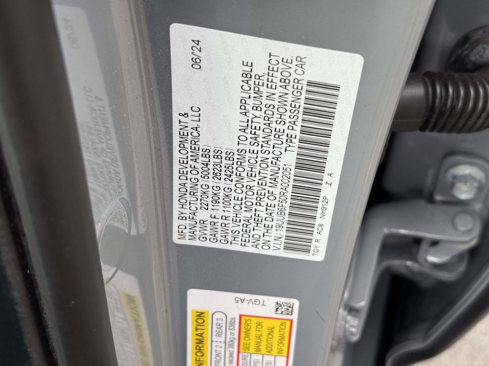 Used 2024 Acura TLX w/ A-SPEC Package AWD/4WD image 33