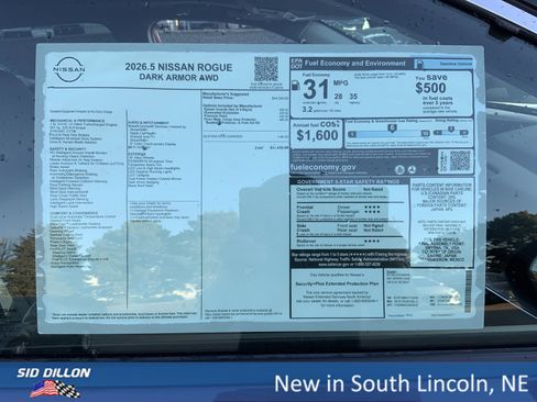 New 2026 Nissan Rogue SV image 13