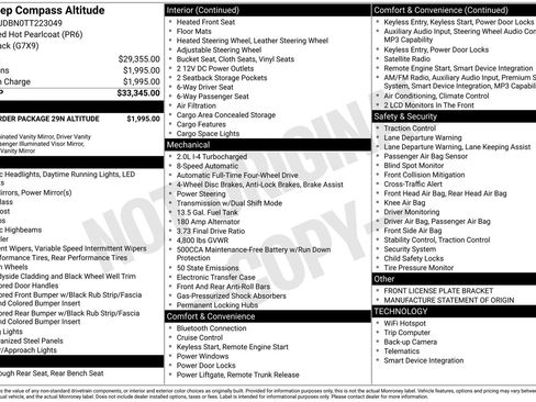 New 2026 Jeep Compass Latitude image 31