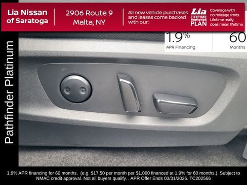 New 2026 Nissan Pathfinder Platinum image 41