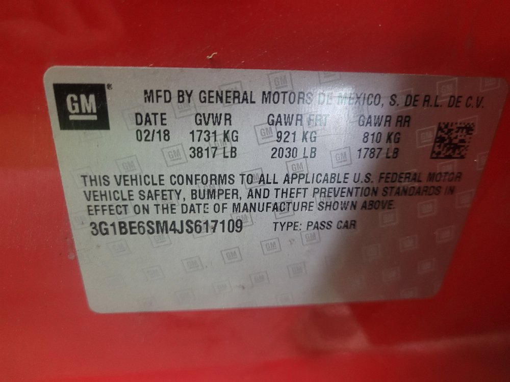 Used 2018 Chevrolet Cruze LT FWD image 33