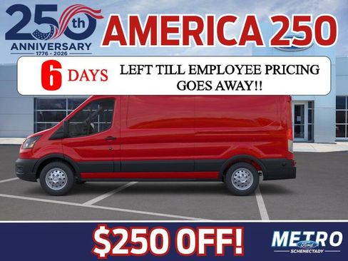 New 2026 Ford Transit 250 148 Medium Roof Extended AWD w/ Load Area Protection Package image 4