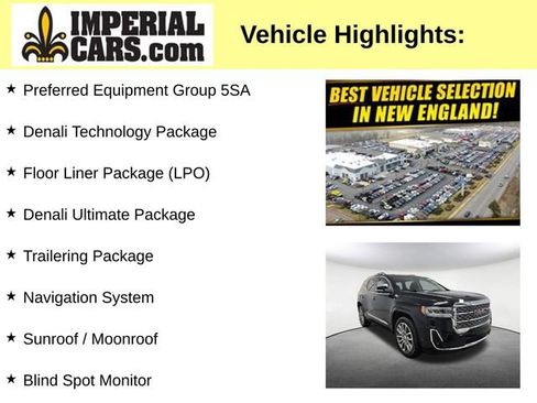 Used 2023 GMC Acadia Denali w/ Denali Ultimate Package image 3