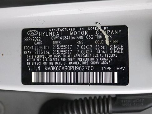 Used 2023 Hyundai Kona SEL w/ Cargo Package AWD/4WD image 33