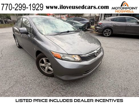 Used 2012 Honda Civic Natural Gas image 1