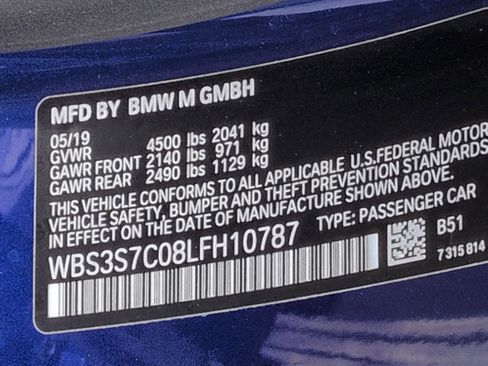 Used 2020 BMW M4 CS w/ Executive Package image 35