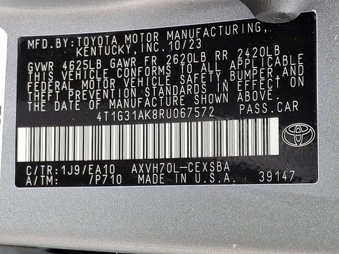 Certified 2024 Toyota Camry SE image 27
