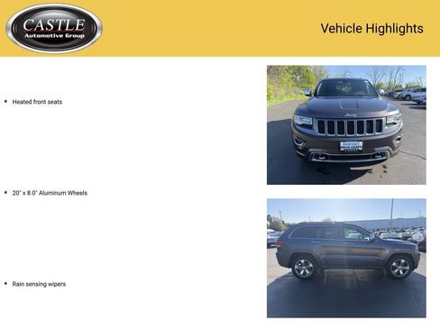 Used 2014 Jeep Grand Cherokee Overland AWD/4WD image 7