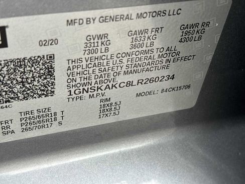 Used 2020 Chevrolet Tahoe LS w/ Max Trailering Package AWD/4WD image 31