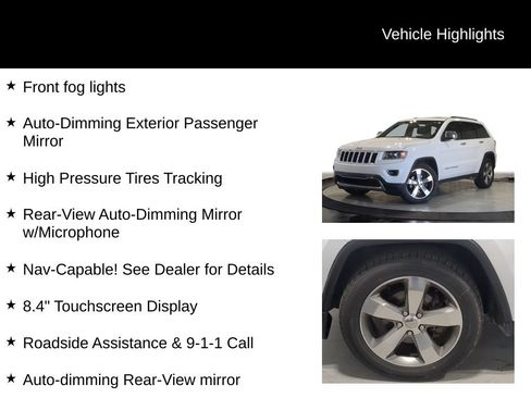 Used 2015 Jeep Grand Cherokee Limited AWD/4WD image 19
