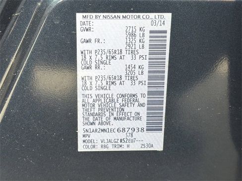 Used 2014 Nissan Pathfinder SL image 34