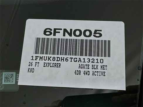 New 2026 Ford Explorer Active image 20