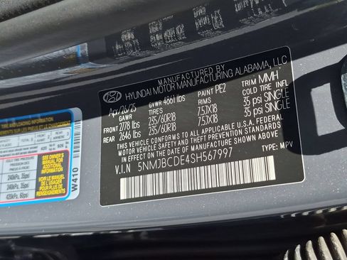 Used 2025 Hyundai Tucson SEL AWD/4WD image 35