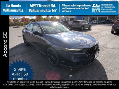 New 2025 Honda Accord SE
